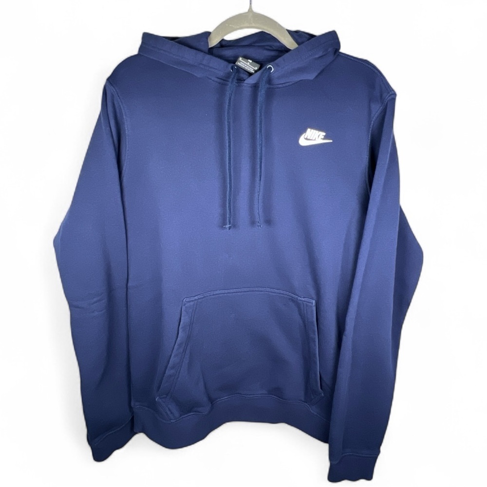 Nike Men's Blue Hoodie excellent condition size M